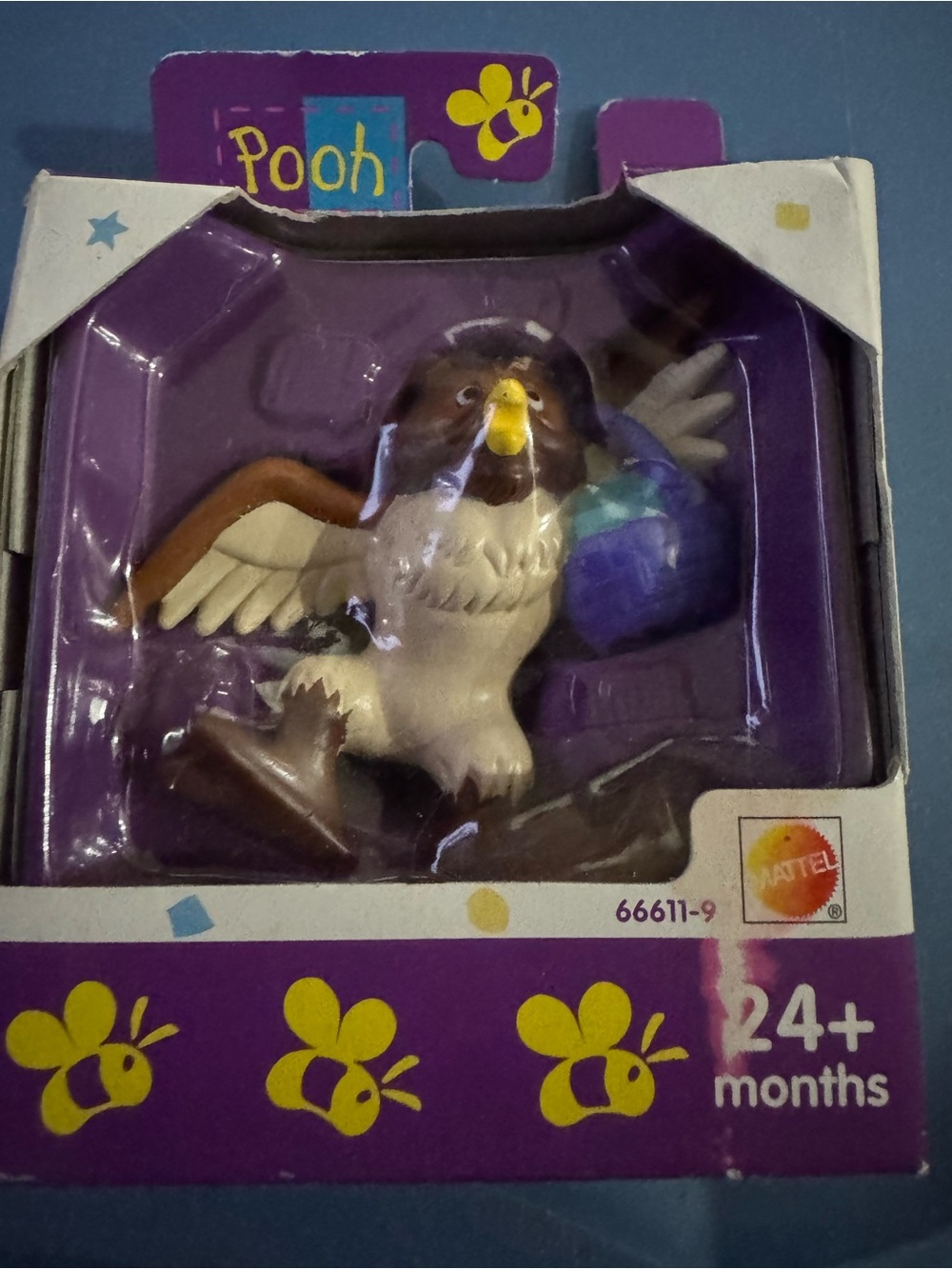 Mattel Collectibles Winnie The Pooh Figure the Owl with Basket (B2-12)